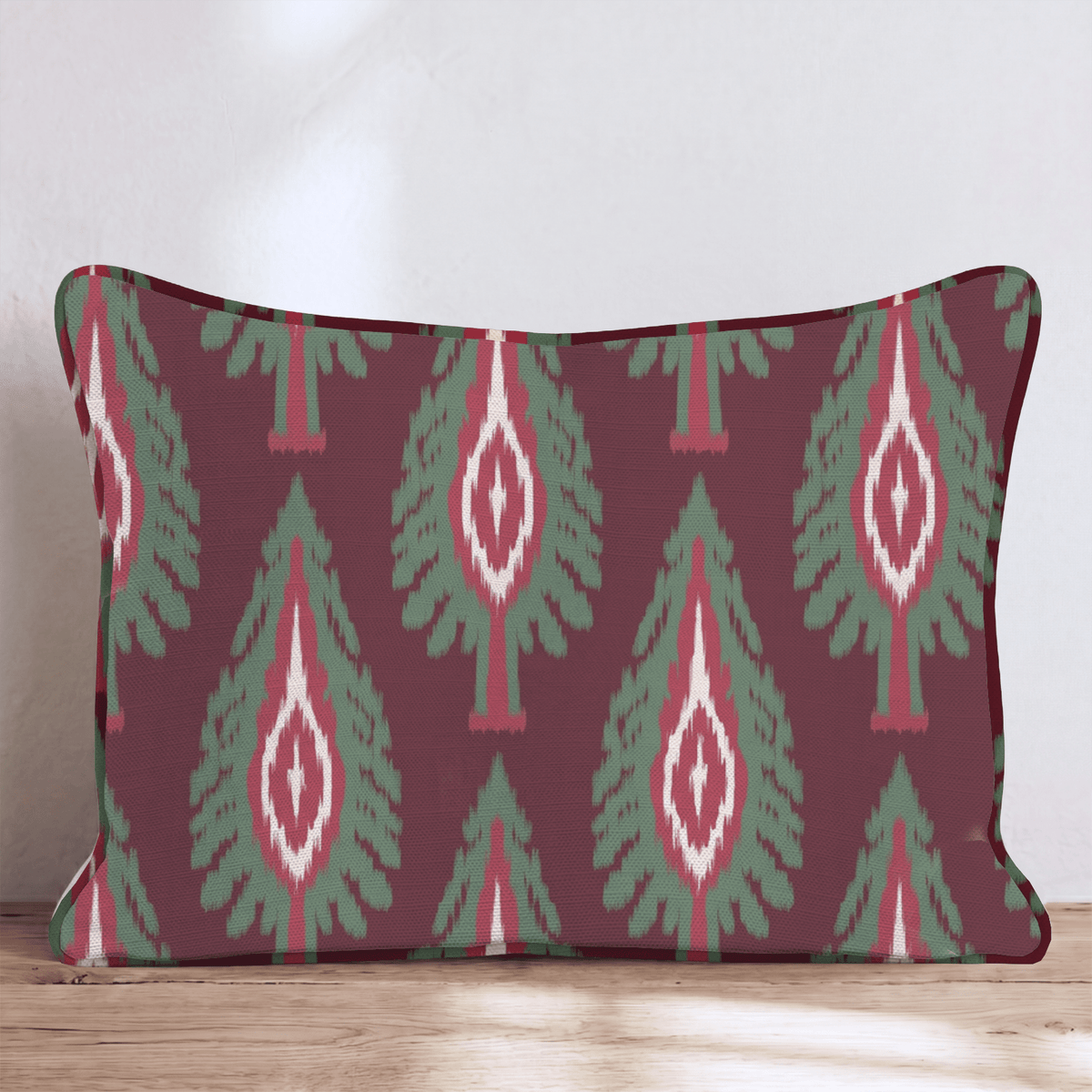 Tannenbaum After Dark Throw Pillow throw pillow - Hillcroft Home