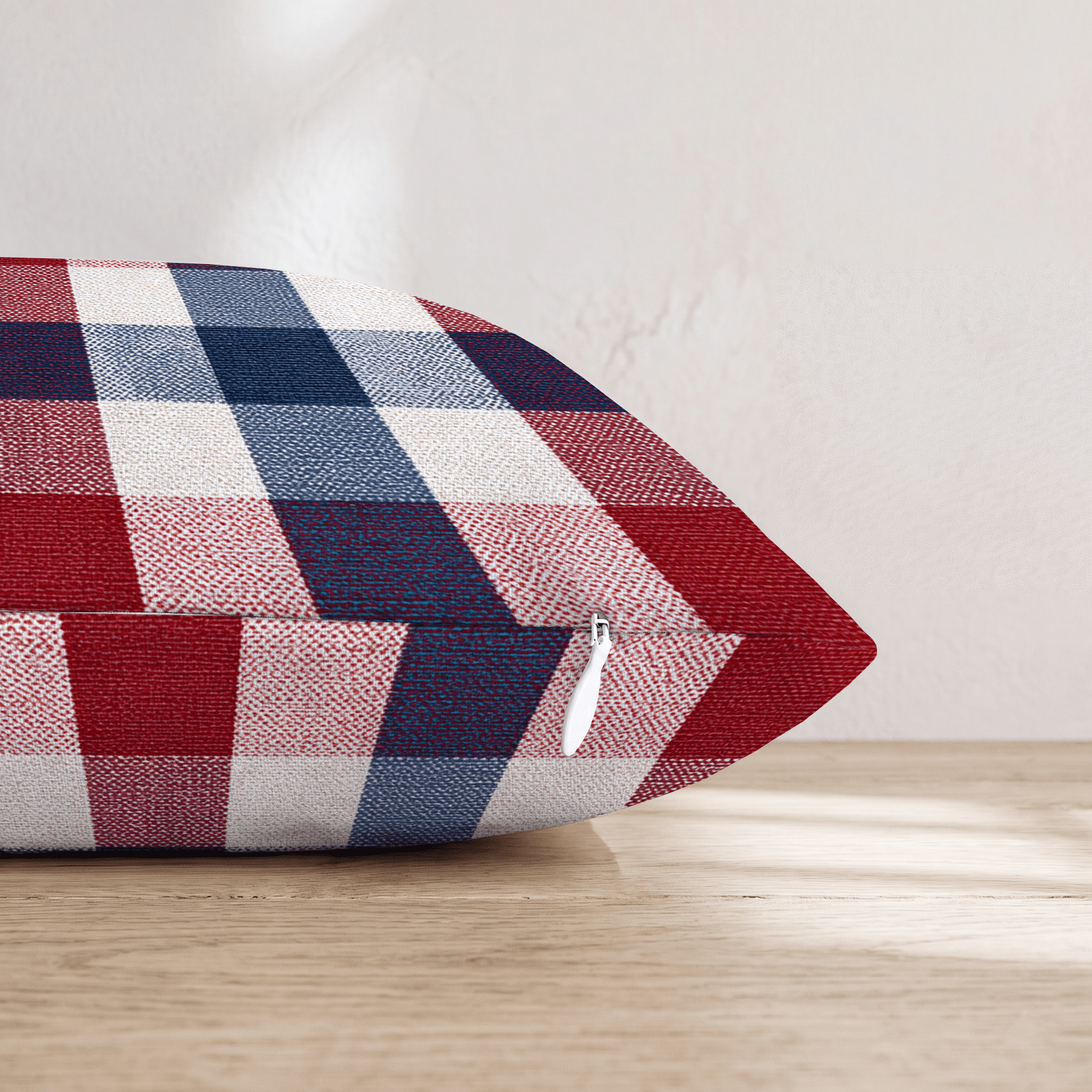 Tartan Breeze Throw Pillow - Hillcroft Home