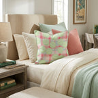 Tartan Tiebreak Throw Pillow - Hillcroft Home