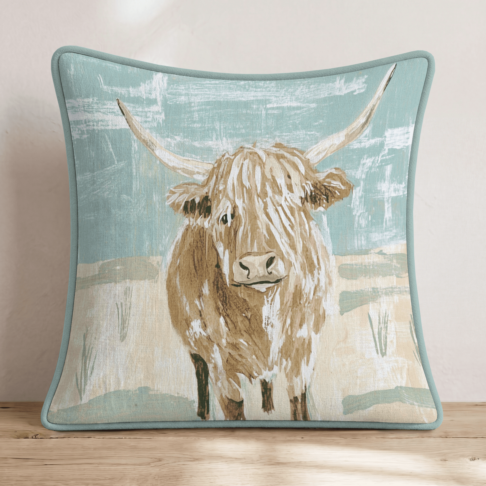 Tawny Meadow Throw Pillow - Hillcroft Home