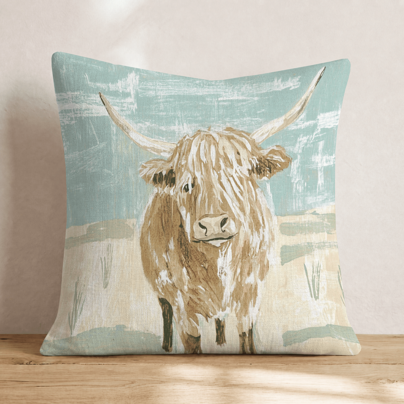 Tawny Meadow Throw Pillow - Hillcroft Home