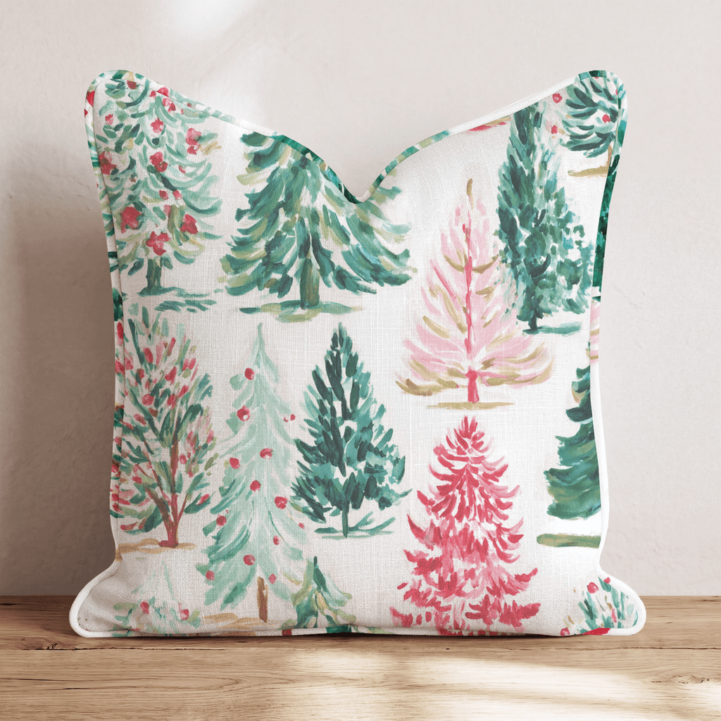 Taylors Tree Farm Throw Pillow - Hillcroft Home
