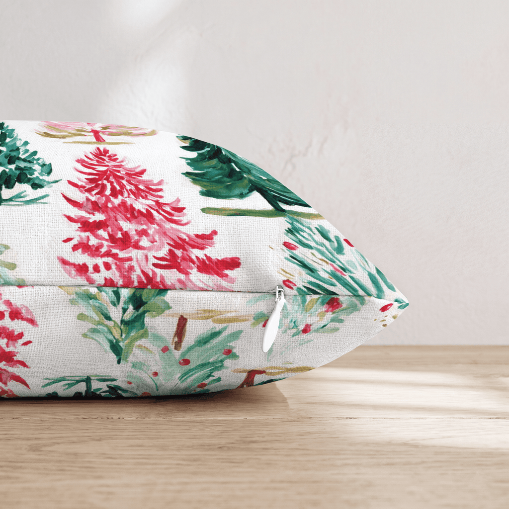 Taylors Tree Farm Throw Pillow - Hillcroft Home