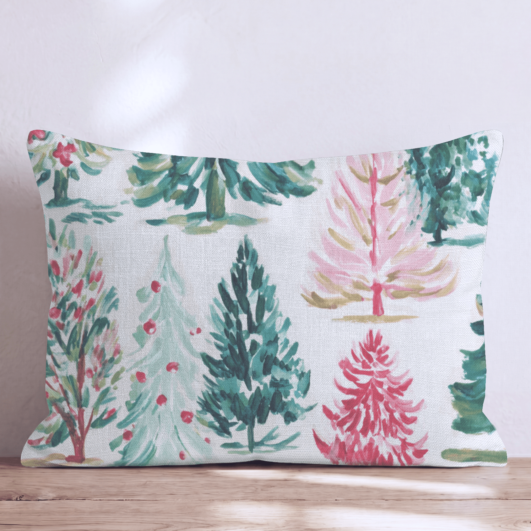 Taylors Tree Farm Throw Pillow - Hillcroft Home