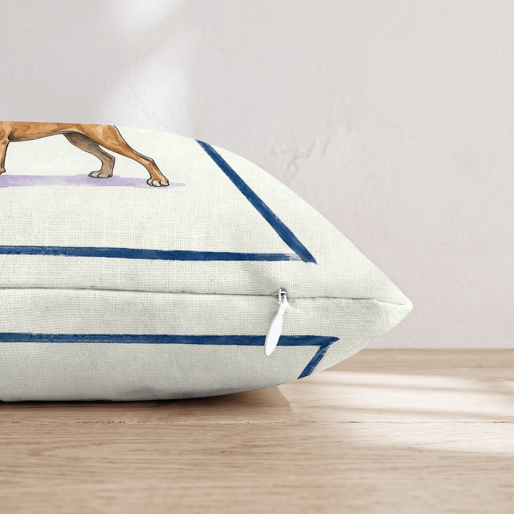 Tea Time Boxer Throw Pillow - Hillcroft Home
