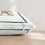 Tea Time Shih Tzu Throw Pillow - Hillcroft Home