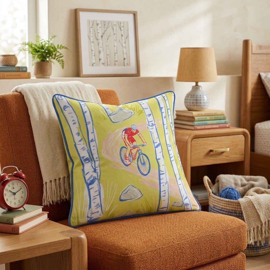 Tech Trail Throw Pillow - Hillcroft Home