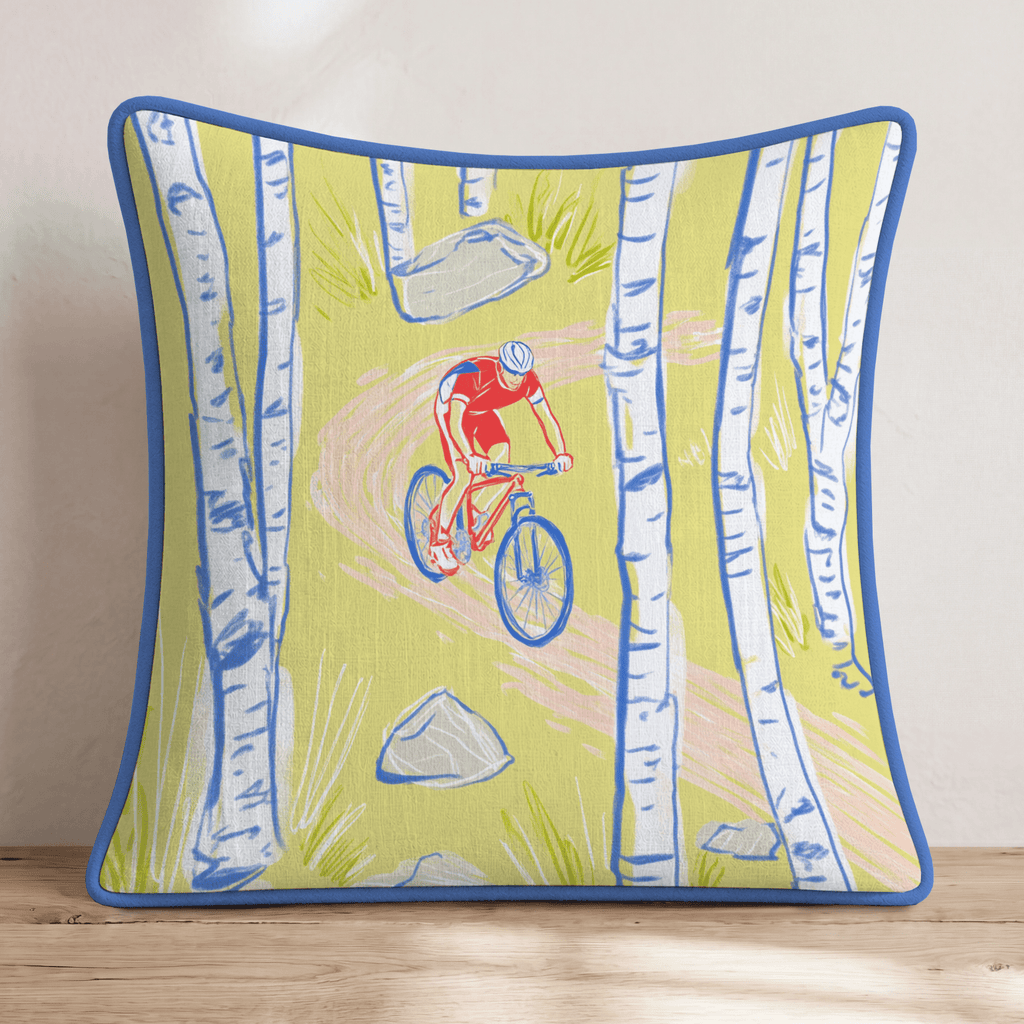 Tech Trail Throw Pillow - Hillcroft Home