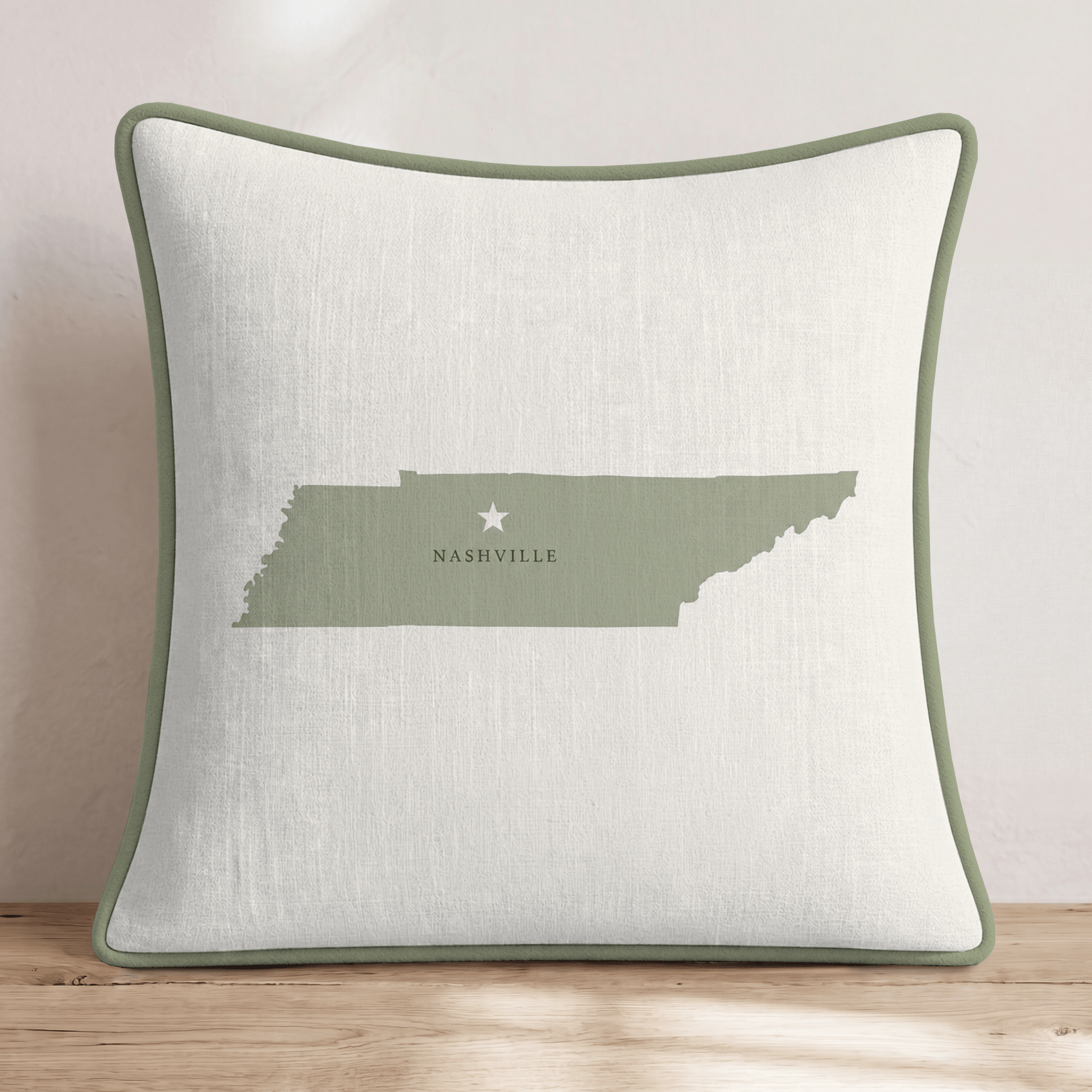 Tennesse State Capital Throw Pillow - Hillcroft Home