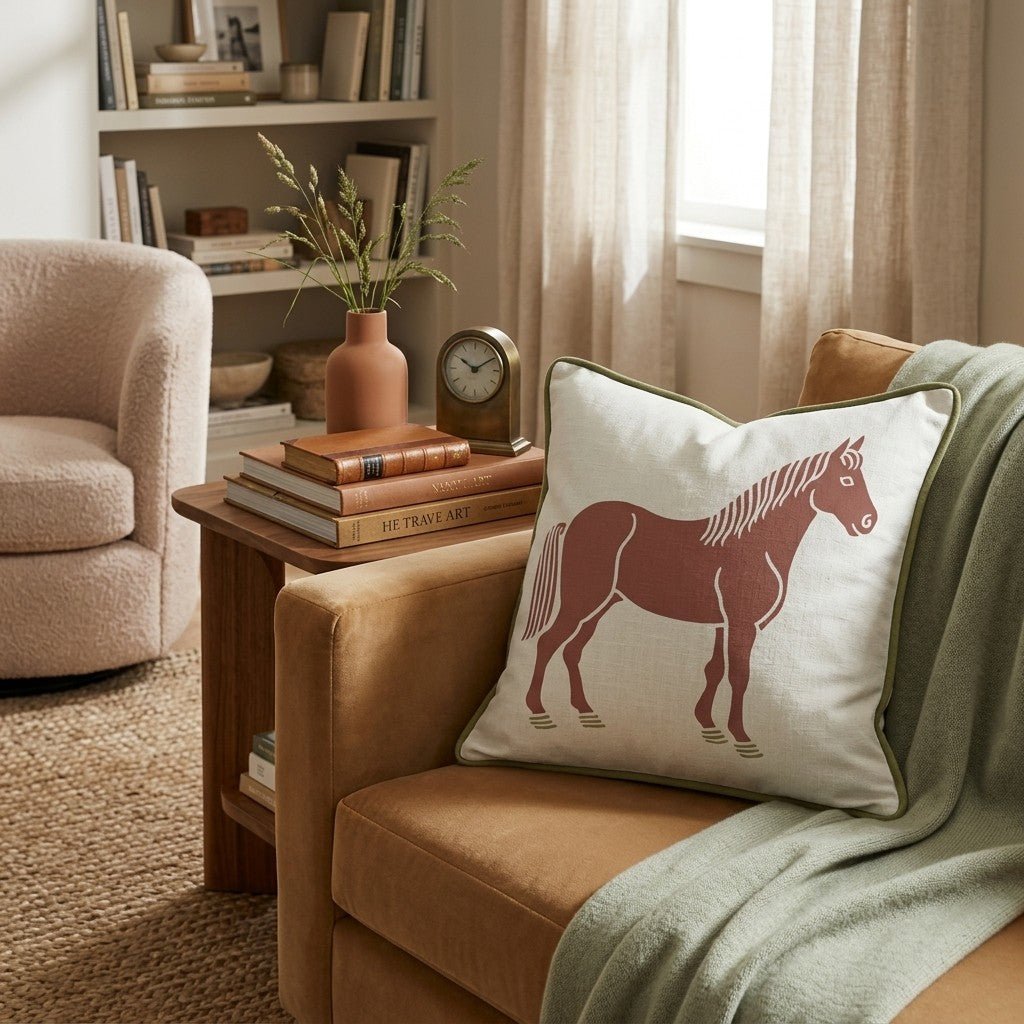 Tennessee Walker Throw Pillow - Hillcroft Home