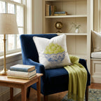 Tennis Bowl Throw Pillow - Hillcroft Home
