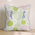 Tennis Champion Throw Pillow - Hillcroft Home