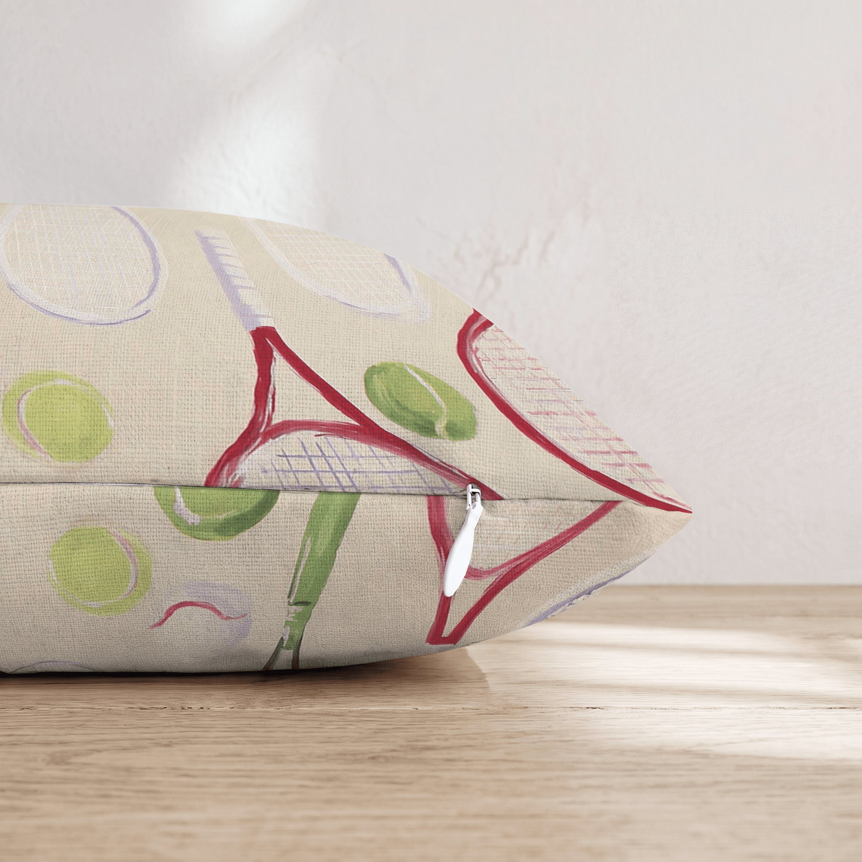 Tennis Day Throw Pillow - Hillcroft Home