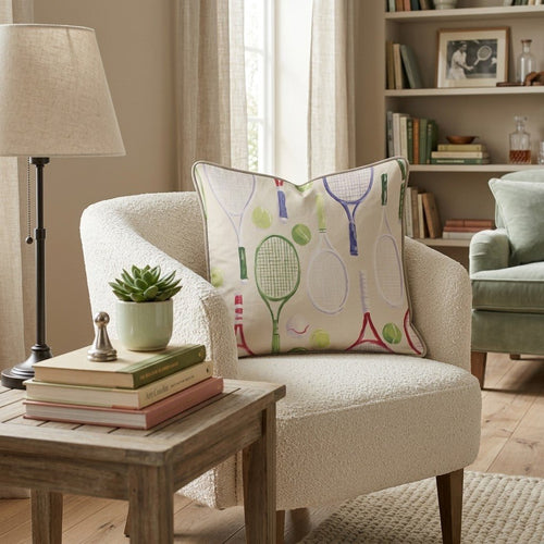 Tennis Day Throw Pillow - Hillcroft Home
