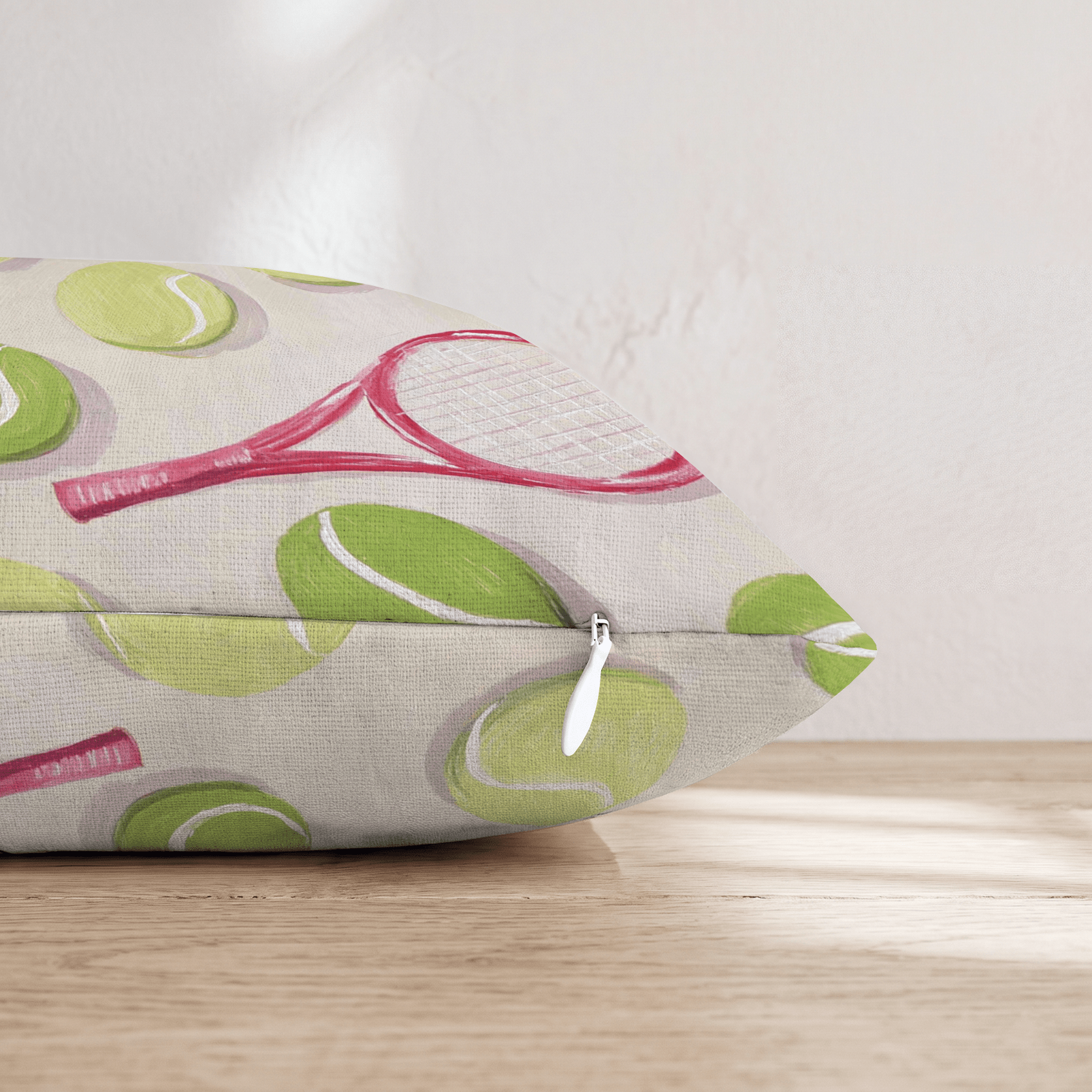 Tennis Game Throw Pillow - Hillcroft Home