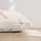 Tennis Symmetry Throw Pillow - Hillcroft Home