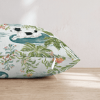 Terrier Float Throw Pillow - Hillcroft Home