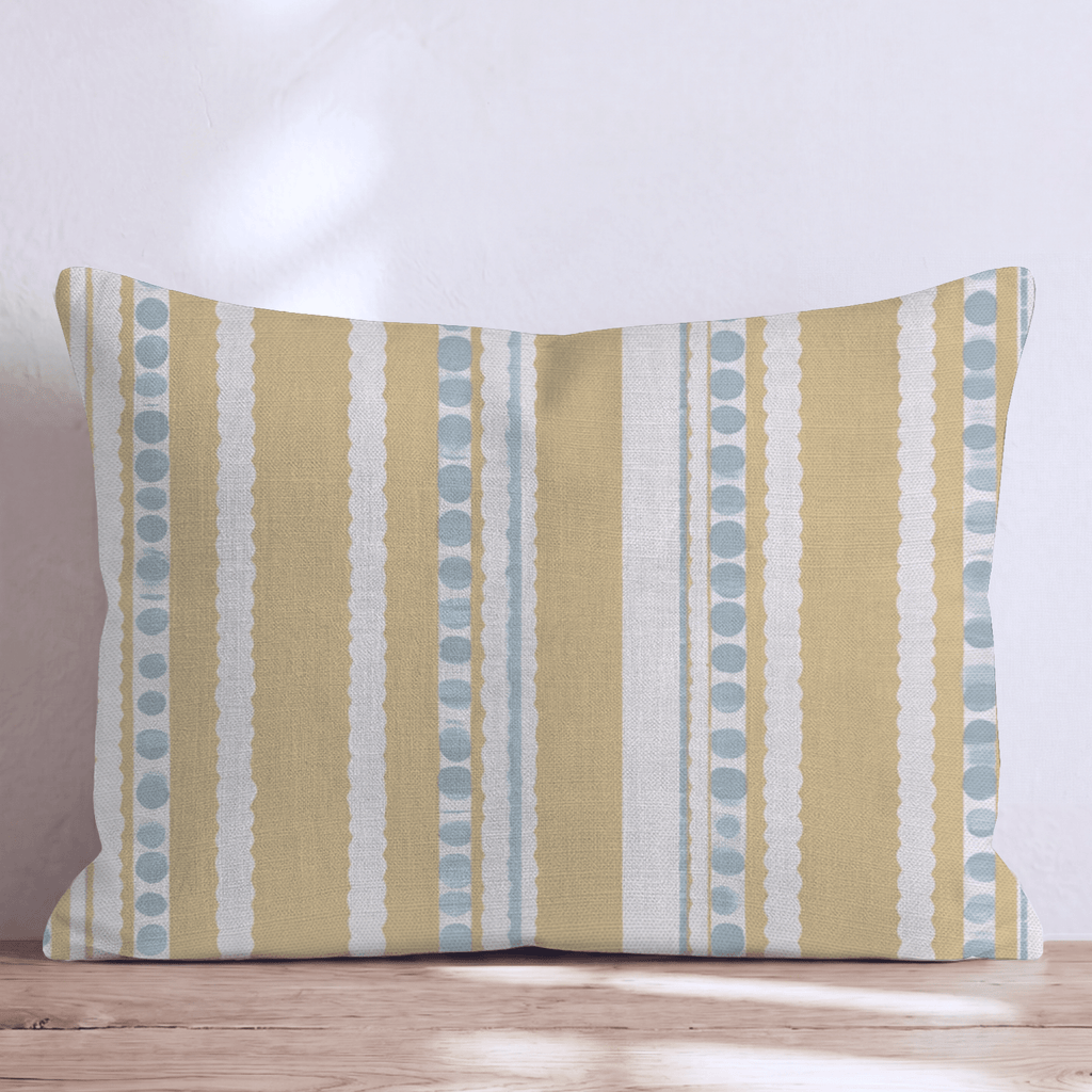 Tessellating Vertical Dusk Throw Pillow - Hillcroft Home