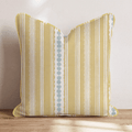 Tessellating Vertical Sage Throw Pillow - Hillcroft Home