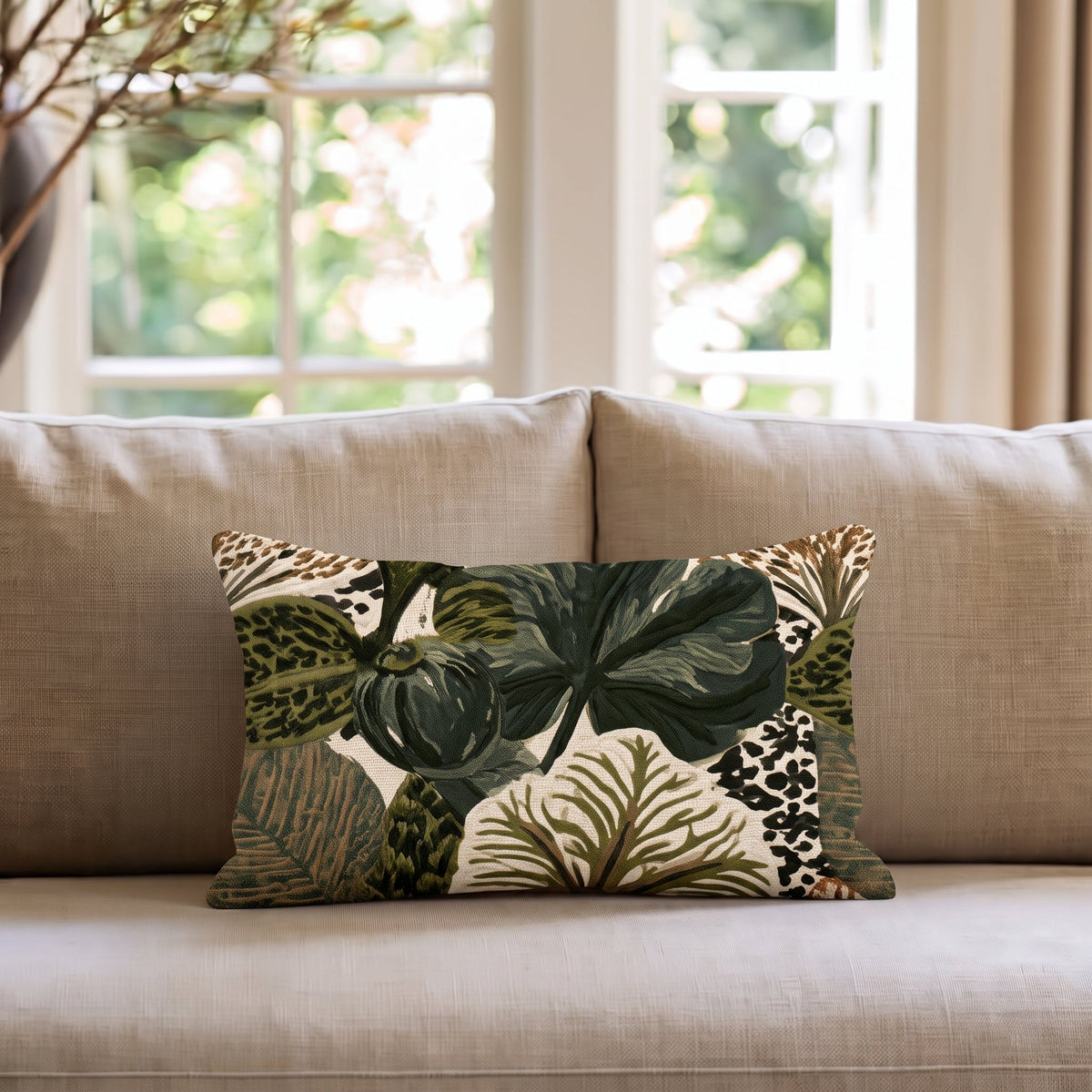 Textured Layers Throw Pillow throw pillow - Hillcroft Home