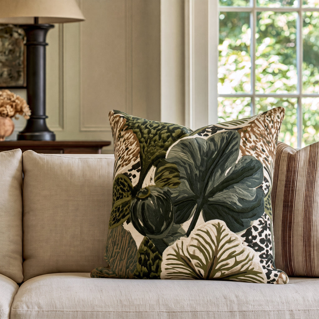 Textured Layers Throw Pillow throw pillow - Hillcroft Home