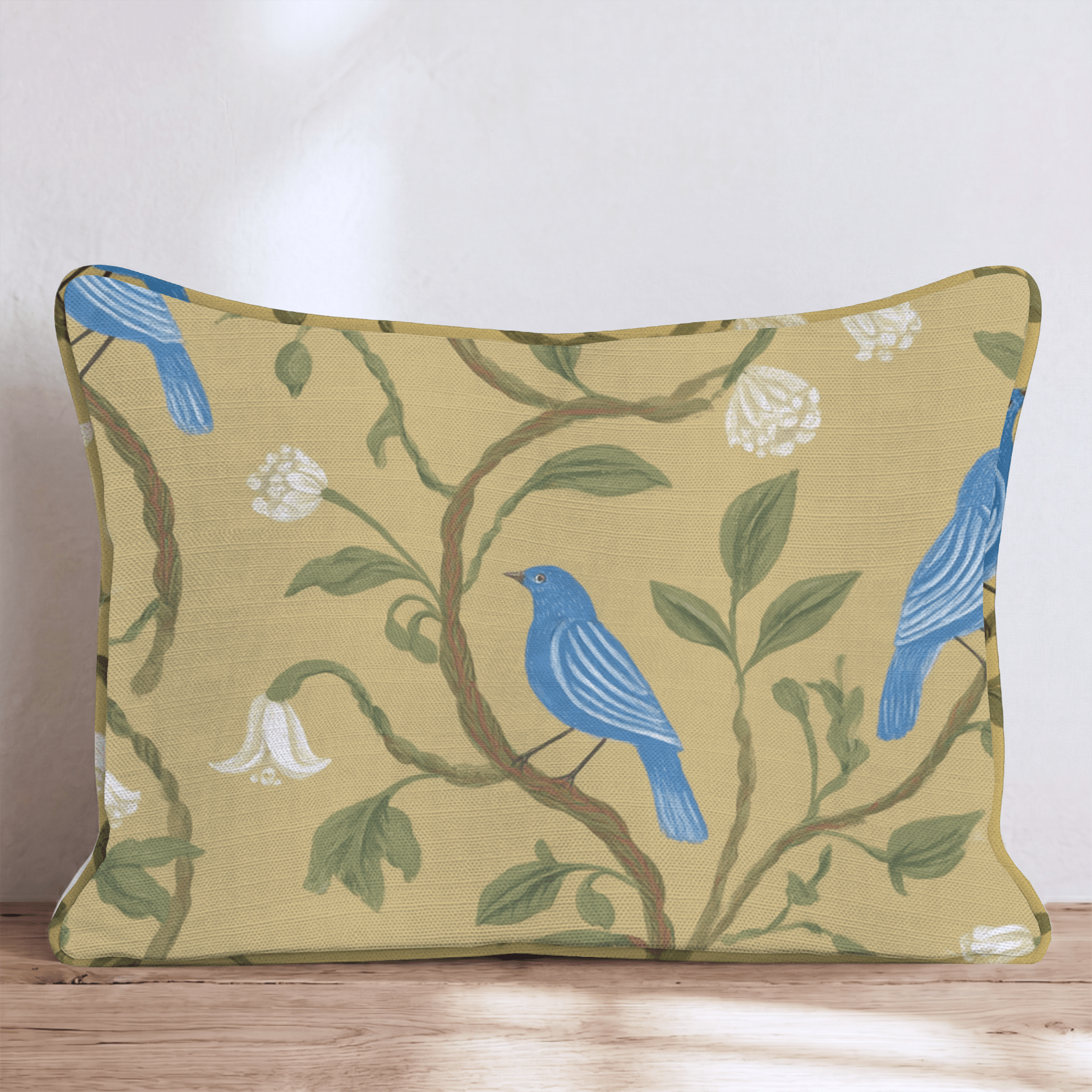 Textured Muted Stripe Throw Pillow - Hillcroft Home