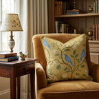 Textured Muted Stripe Throw Pillow - Hillcroft Home