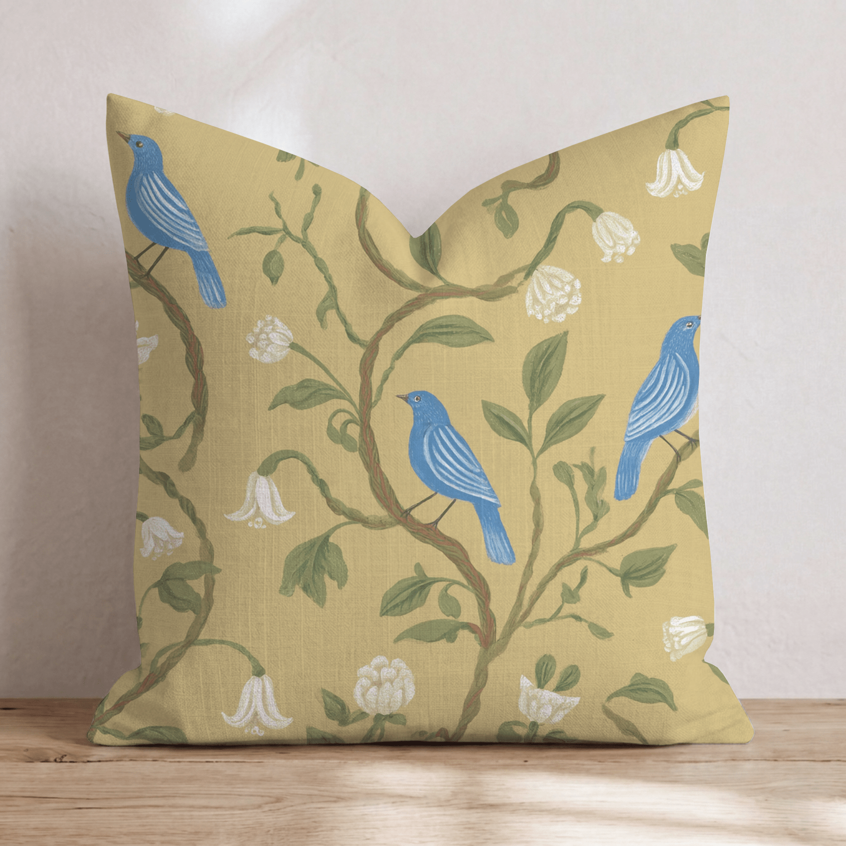 Textured Muted Stripe Throw Pillow - Hillcroft Home