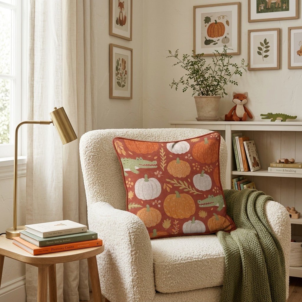 Thanksgiving on the Bayou Throw Pillow - Hillcroft Home