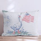 The American Goose Throw Pillow - Hillcroft Home