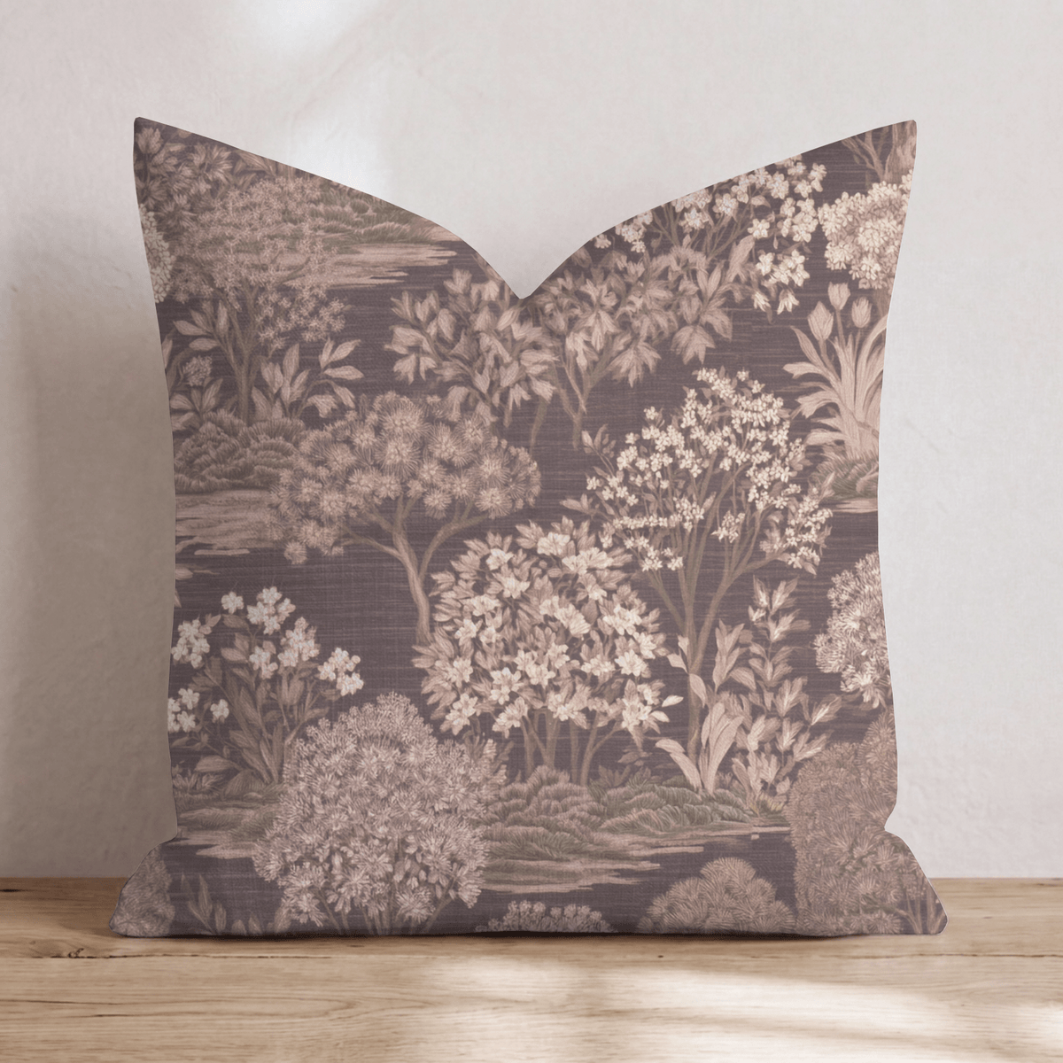 The Autumn Garden Throw Pillow throw pillow - Hillcroft Home