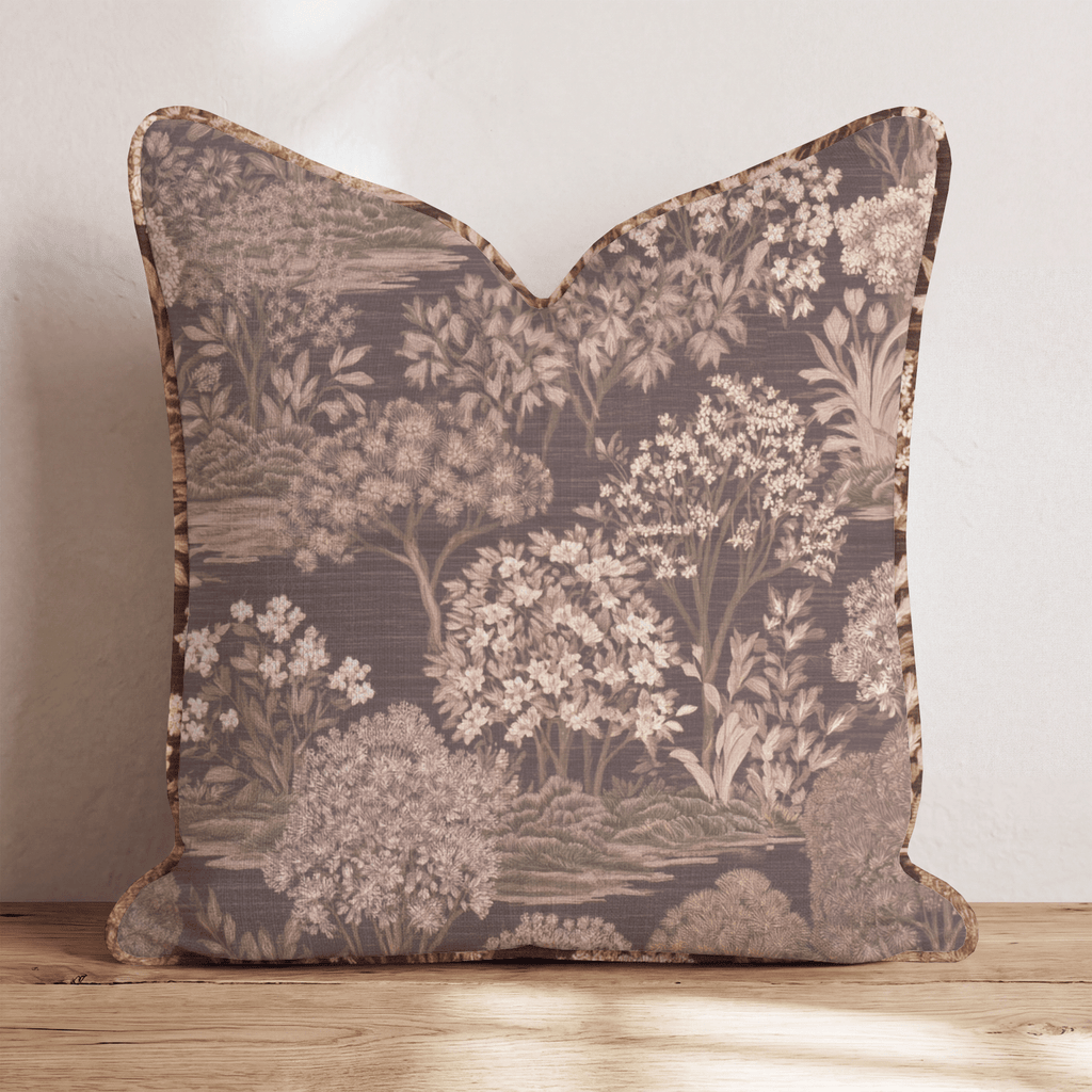 The Autumn Garden Throw Pillow throw pillow - Hillcroft Home