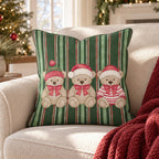 The Beary Bunch Throw Pillow throw pillow - Hillcroft Home