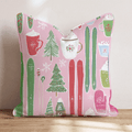 The Christmas Slopes Throw Pillow - Hillcroft Home