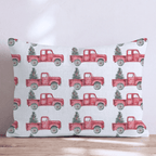 The Classic Red Truck Throw Pillow throw pillow - Hillcroft Home