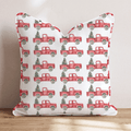 The Classic Red Truck Throw Pillow throw pillow - Hillcroft Home