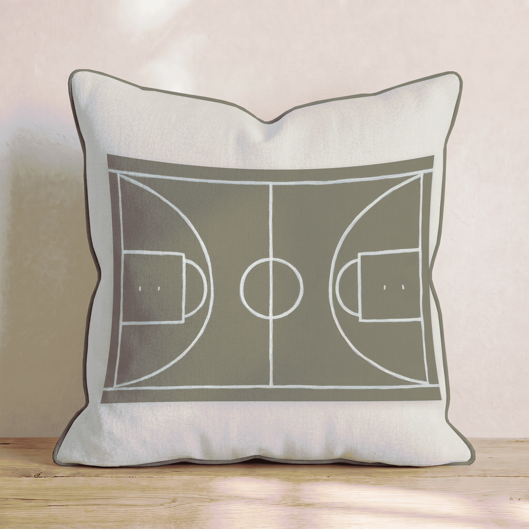 The Court Throw Pillow - Hillcroft Home