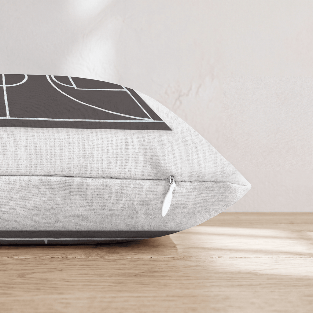 The Court Throw Pillow - Hillcroft Home
