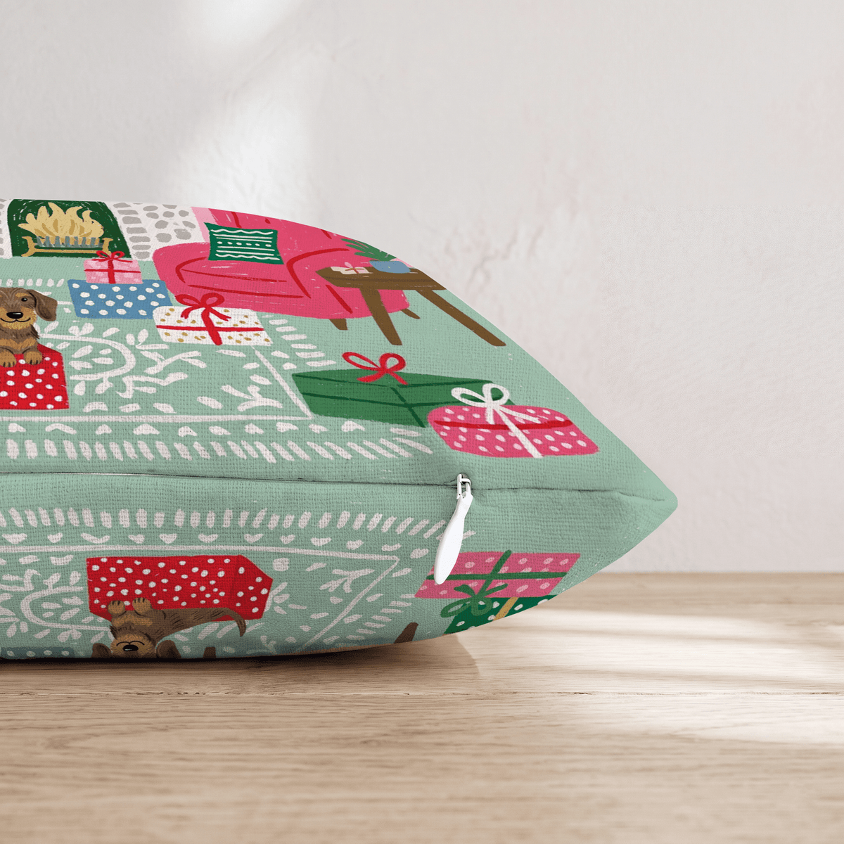 The Dachshund Gift Throw Pillow - Hillcroft Home