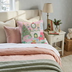 The Golden Gift Throw Pillow - Hillcroft Home