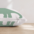 The Herbivore Throw Pillow - Hillcroft Home