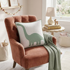 The Herbivore Throw Pillow - Hillcroft Home