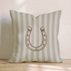 The Horseshoe Throw Pillow - Hillcroft Home