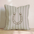 The Horseshoe Throw Pillow - Hillcroft Home