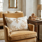 The King's Garden Throw Pillow - Hillcroft Home