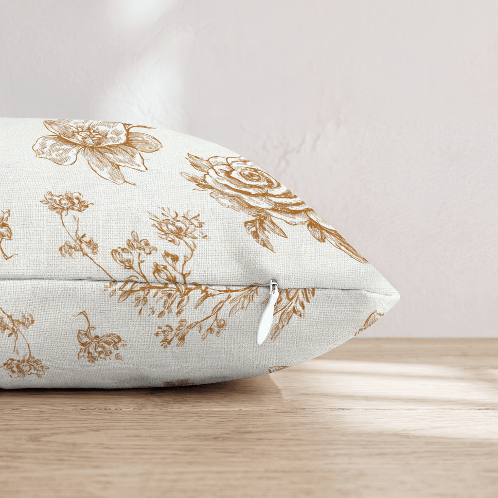 The King's Garden Throw Pillow - Hillcroft Home