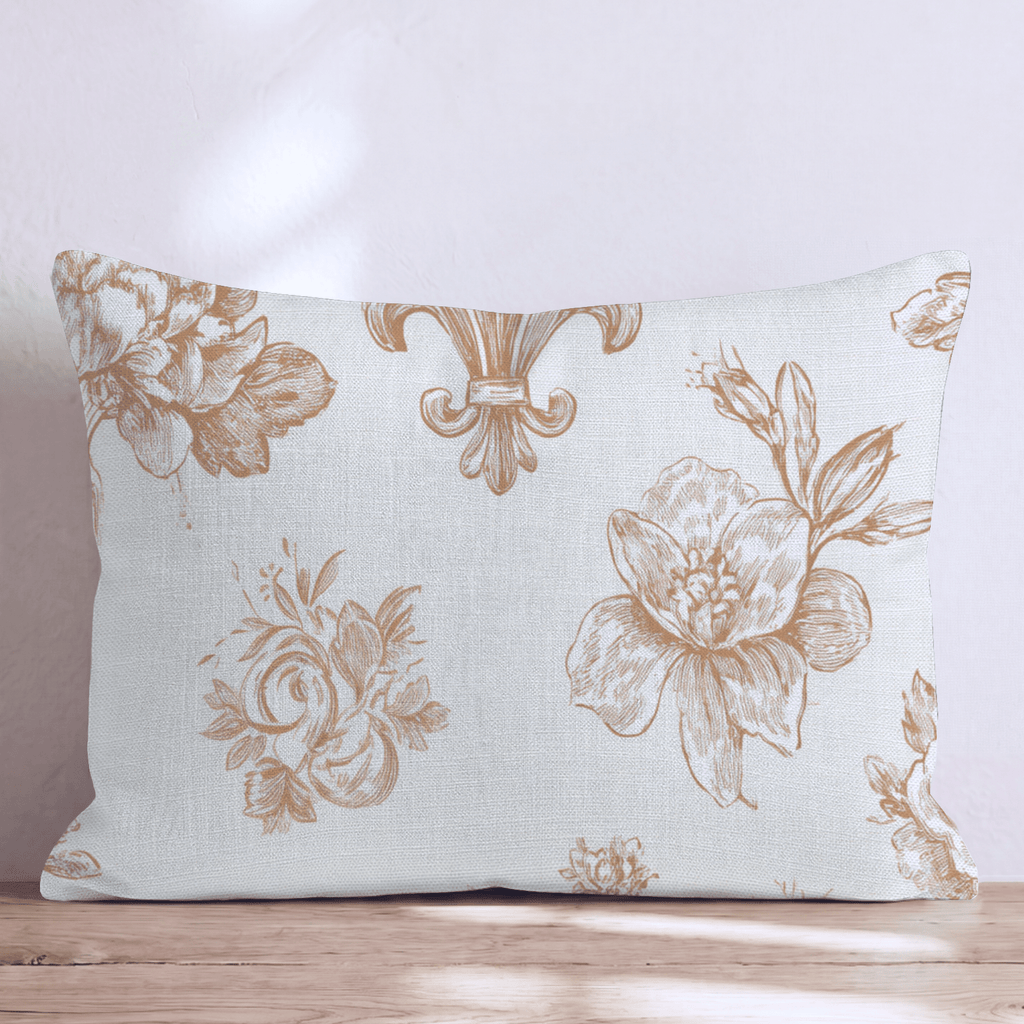 The King's Garden Throw Pillow - Hillcroft Home