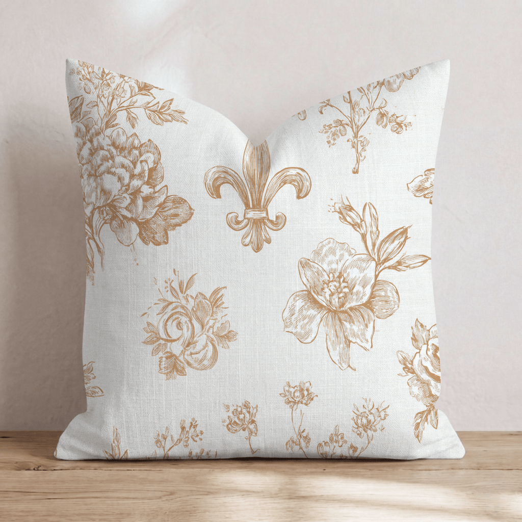The King's Garden Throw Pillow - Hillcroft Home