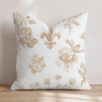 The King's Garden Throw Pillow - Hillcroft Home