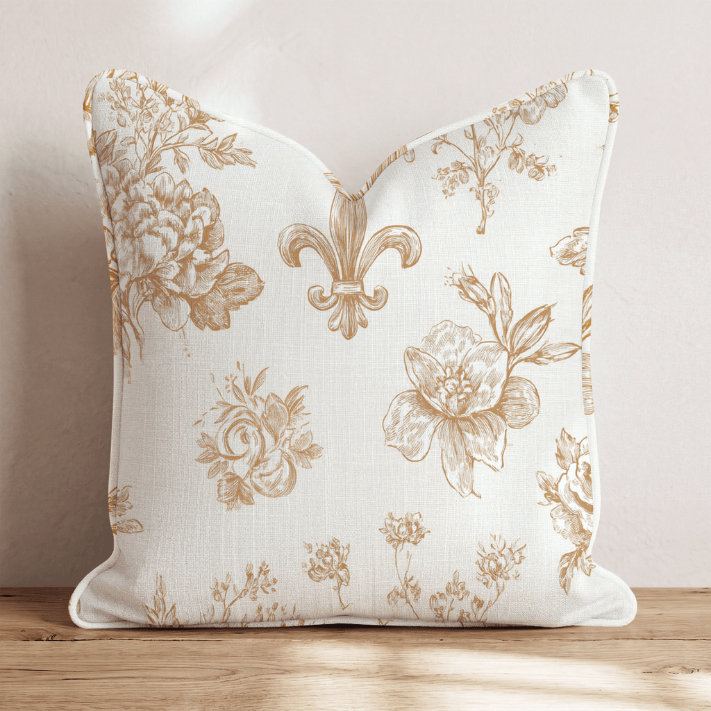 The King's Garden Throw Pillow - Hillcroft Home